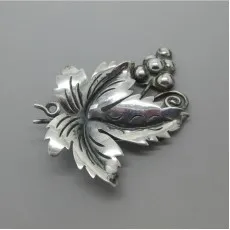 Georg Jensen / Henning Koppel Silver Triangle Brooch #375